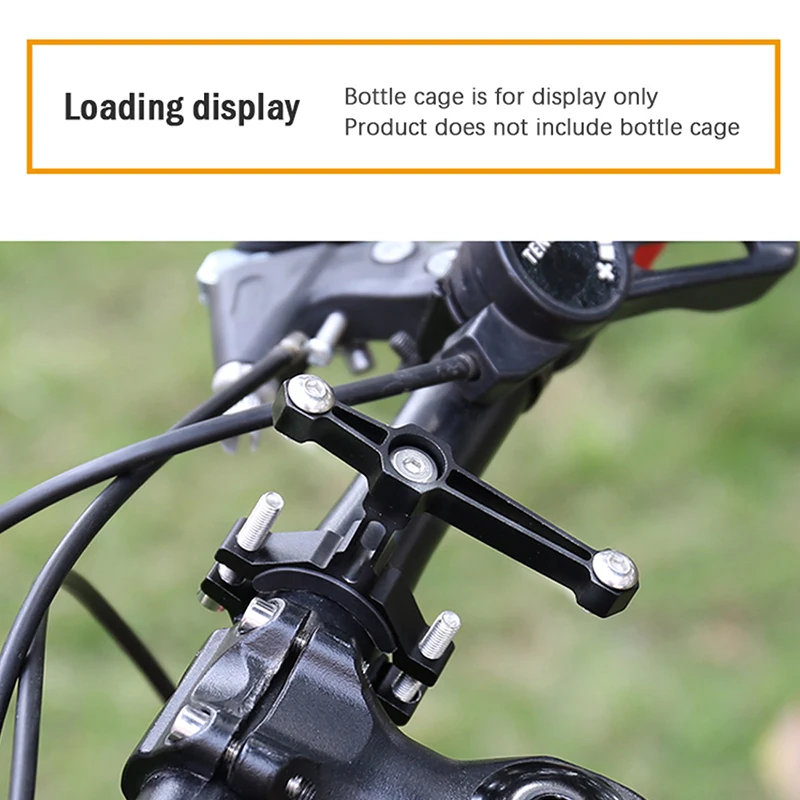 1Set Bicycle Water Bottle Cage Holder Adapter Motorcycle  Kettle Rack Mount