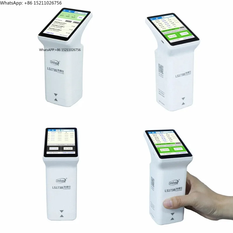 Linshang LS173 Smart Touch Screen Colorimeter Color Meter Tester for Coating Ceramic Plastic Paint Color Measure