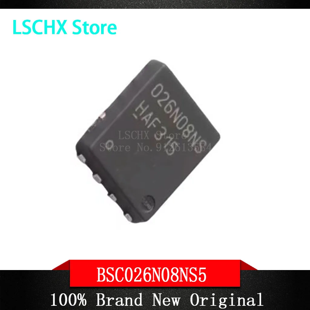 (10piece)100% New BSC022N03SG BSC026N08NS5 BSC110N15NS5 BSC022N03S BSC026N08NS BSC110N15NS 22N03S 026N08NS 110N15NS QFN-8 Chips