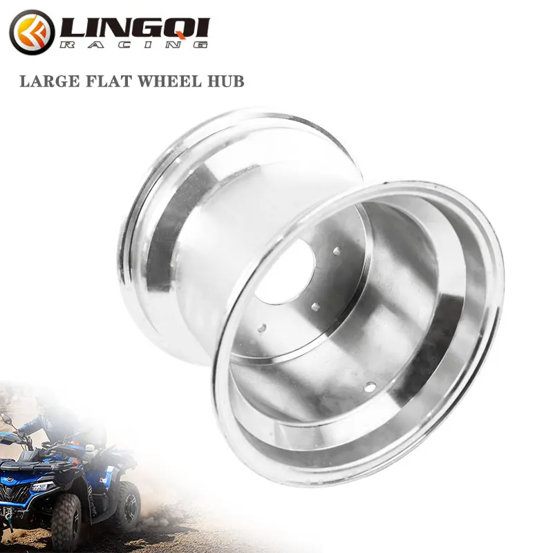 LINGQI RACING 220mm Wheel Rim Hub Vacuum Tires For ATV Quad Buggy Dirt Pit Bike Off Road Motorcross Motorcycle Accessories