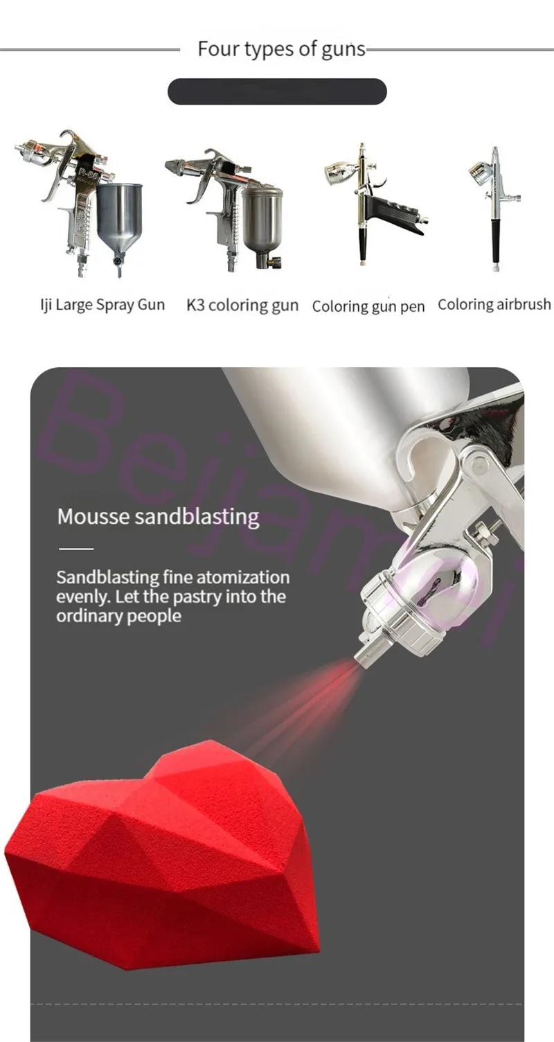 Spray Gun For Cake Mousse Portable Electric Paint Sprayer Easy Spraying Chocolate Gun Kitchen Baking Tool