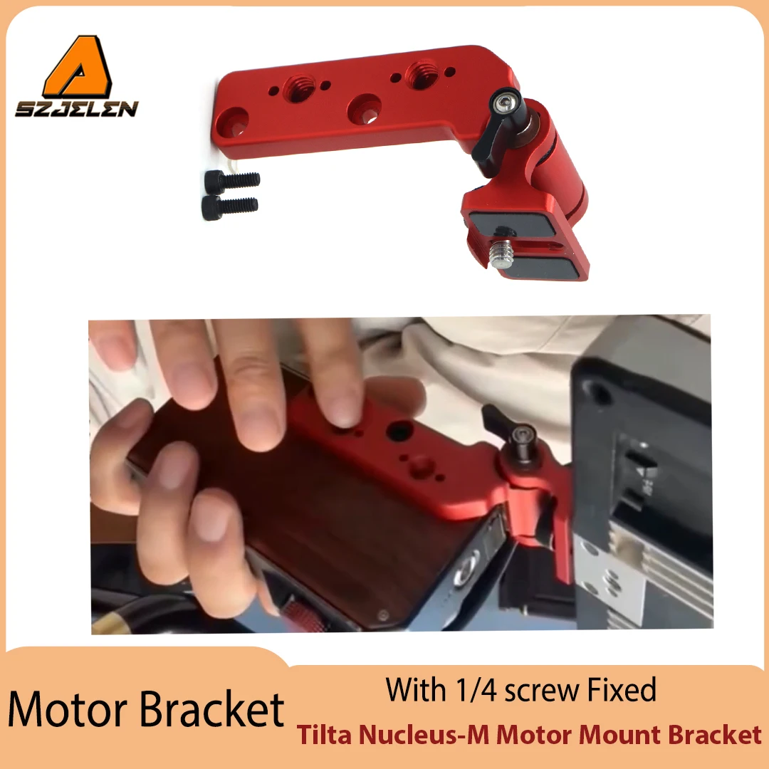 1PC Tilta Nucleus-M motor bracket 1/4 screw fixed monitor bracket It can be adjusted back and forth through the dental disc.