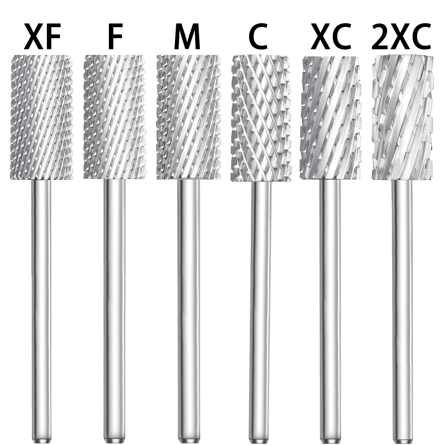 Kwaliteit 6.5Mm Diamant Grote Ronde Top Vat Originele Wolfraam Carbide Manicure Nail Bit Bestand Accessoires