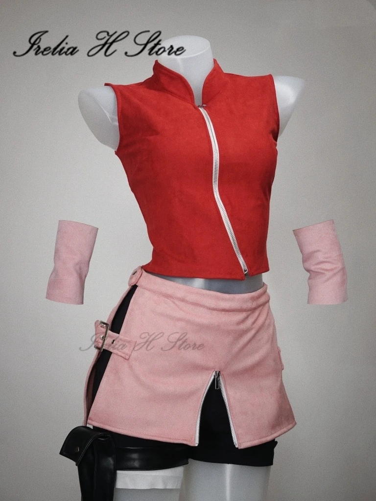 Irelia H Store Haruno Sakura Cosplay Costume for women Anime Cosplays Custom made size