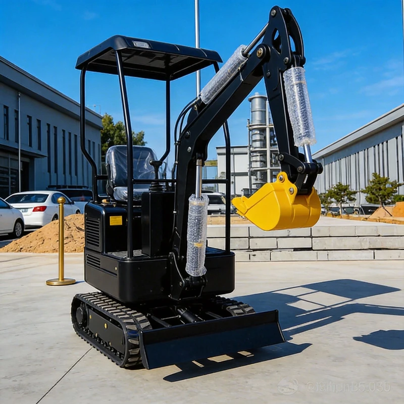 

Customized Kubota Mini Excavator 1.0Ton Diesel Engine Hydraulic Mini Digger Europe Version Construction Mini Pelleteuse Hydrauli