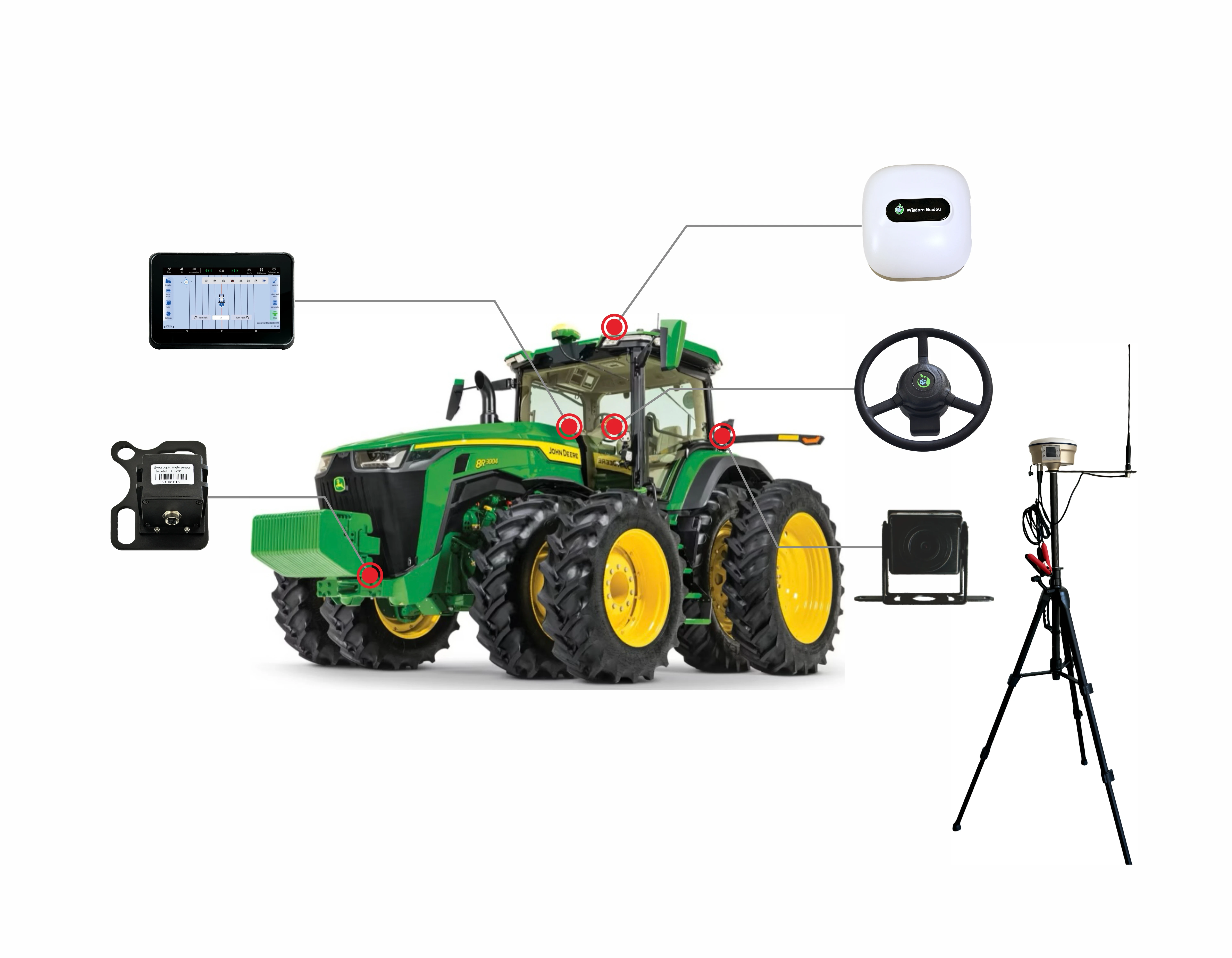 Hot Selling RTK Best GNSS Surveying GPS Price Receiver Base Cors DGPS Antenna Base and Rover GPS Satellite Controller Software