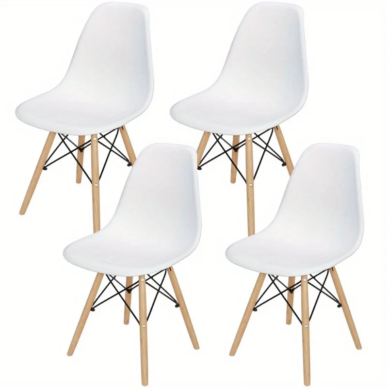 

Set of 4 Chair Dining Chairs for Kitchen Bedroom Living Room