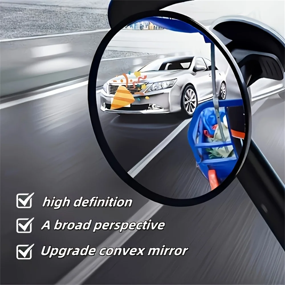 مرآة حائط مستديرة مزخرفة فنية، ديكور معلق أفقي للسيارة، غرفة المعيشة، متجر البيع بالتجزئة يعزز مساحة ديكور المنزل