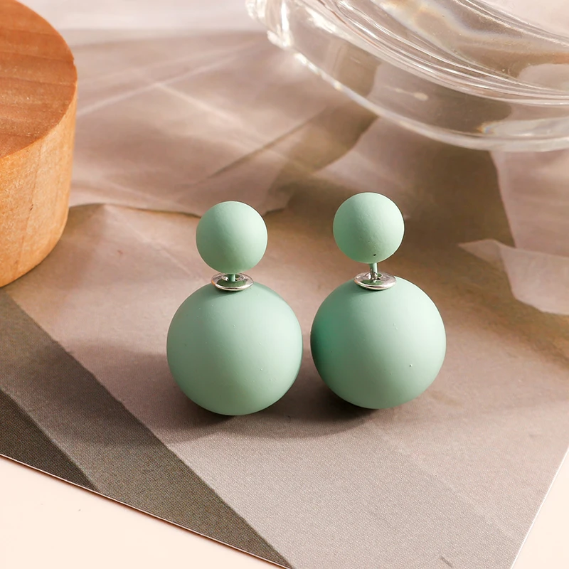 Grüne Farbe Tier Schmetterling Gummibärchen Frosch Ohrringe für Frauen Brincos Getränke Wolke Blume Sommer Hochzeit Schmuck Geschenke – Detail 12
