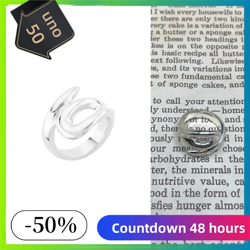 

2024 Selling Exquisite High Quality UNO DE 50 Fashion Classic 925 Ring Jewelry Romantic Holiday Gift