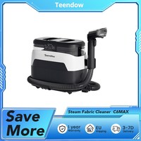 Teendow C6 MAX high-temperature steam cleaner, With multiple nozzles for fast heating, No chemical agennts required