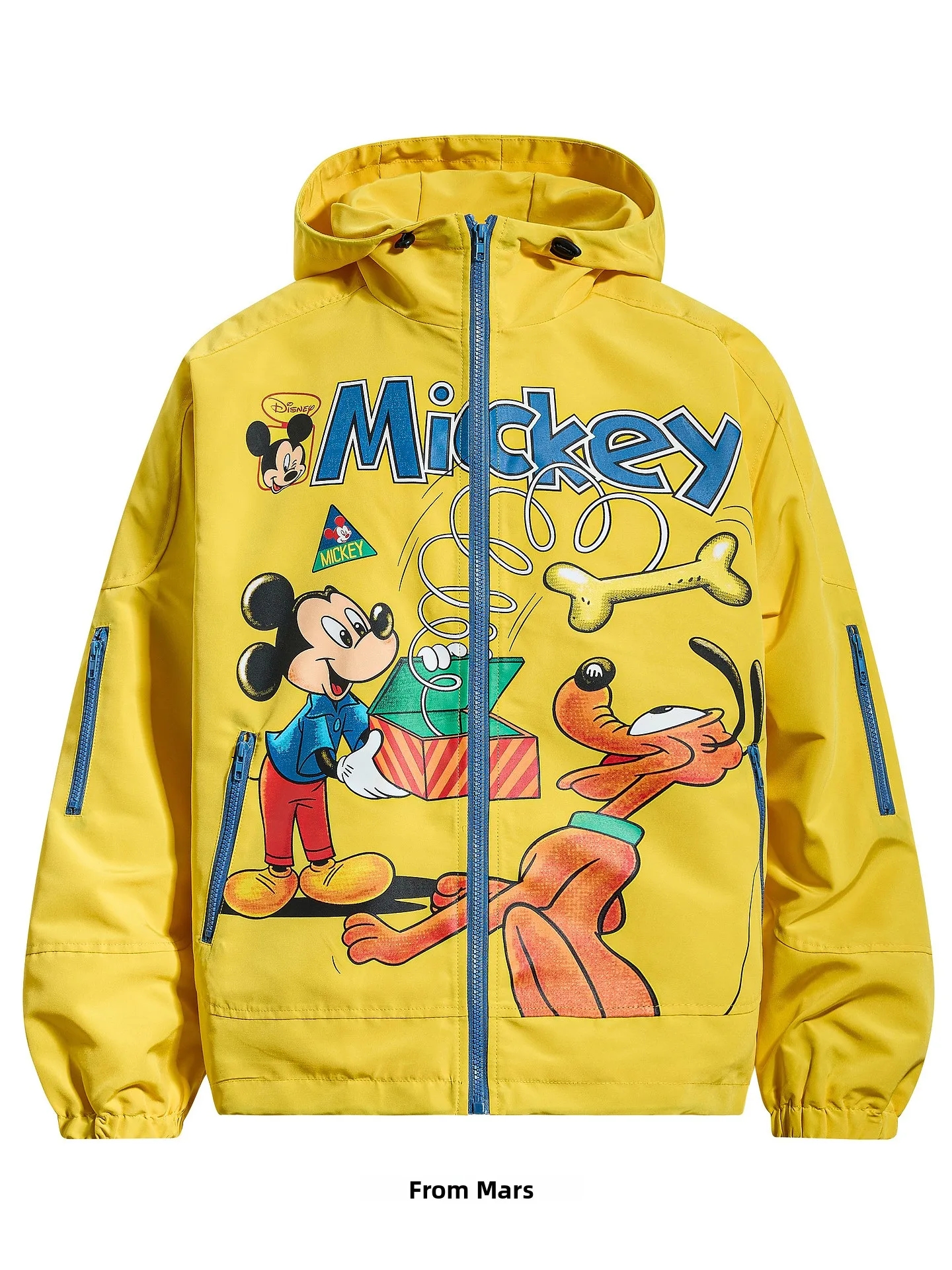 

Loose Fit Lazy Street Sle Cartoon Print Hoodie Jaet from High Street Casual Brand Teenage Youth ular Polyester Ja...