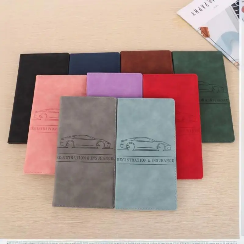 1Pcs Vehicle Glove Box Car Registration & Insurance Card Holder With Magnetic Shut Car Organizer For Documents Cards License - view 3