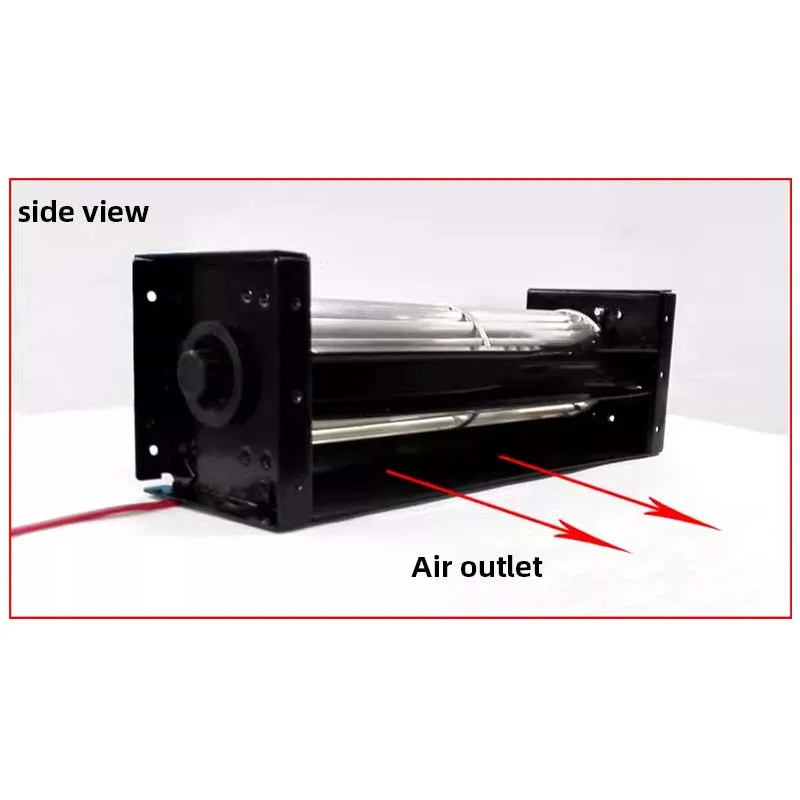 24V Brushless DC Cross Flow Blower 40cm Ball Bearing Quiet Large Airflow Ventilation Cooling Fan view 4