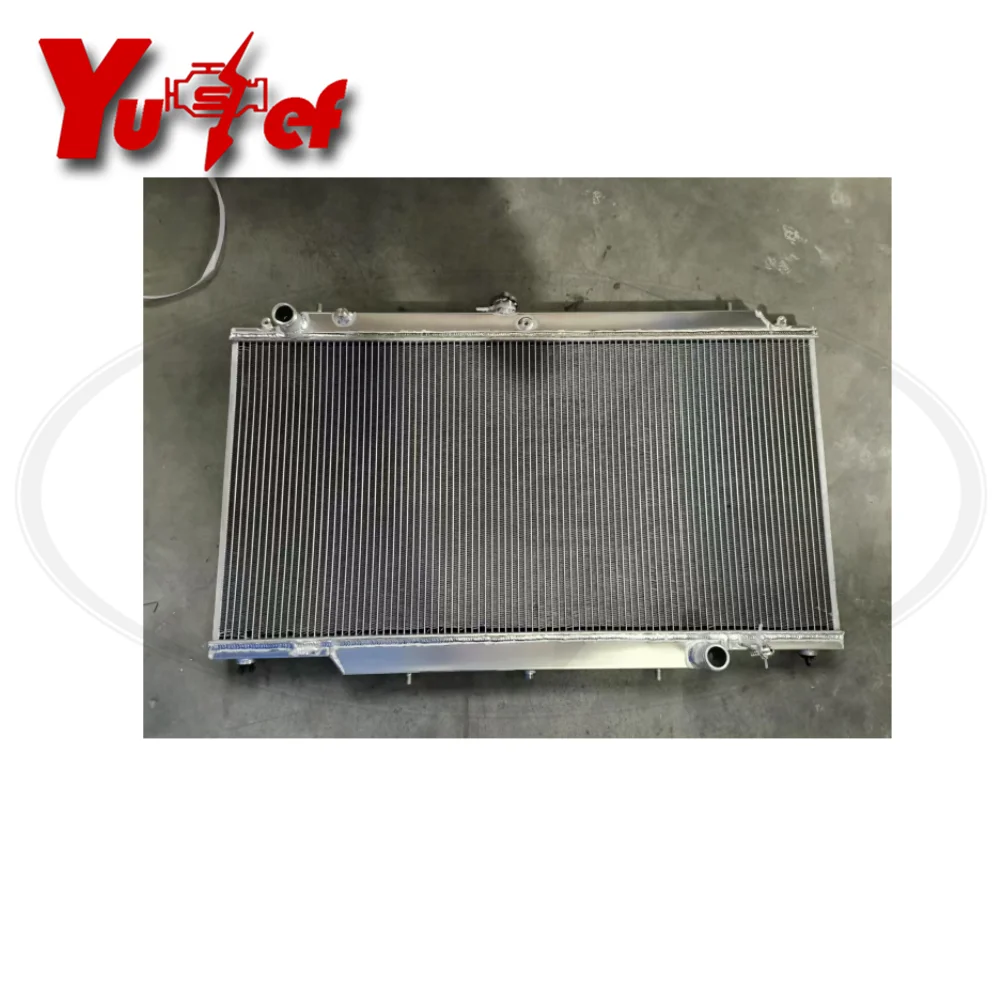 Good quality For Nissan Safari Patrol Y61 GU 1997-2002 TB45 Petrol radiator 21460VB100 21460-VB000 all aluminum MT 40mm