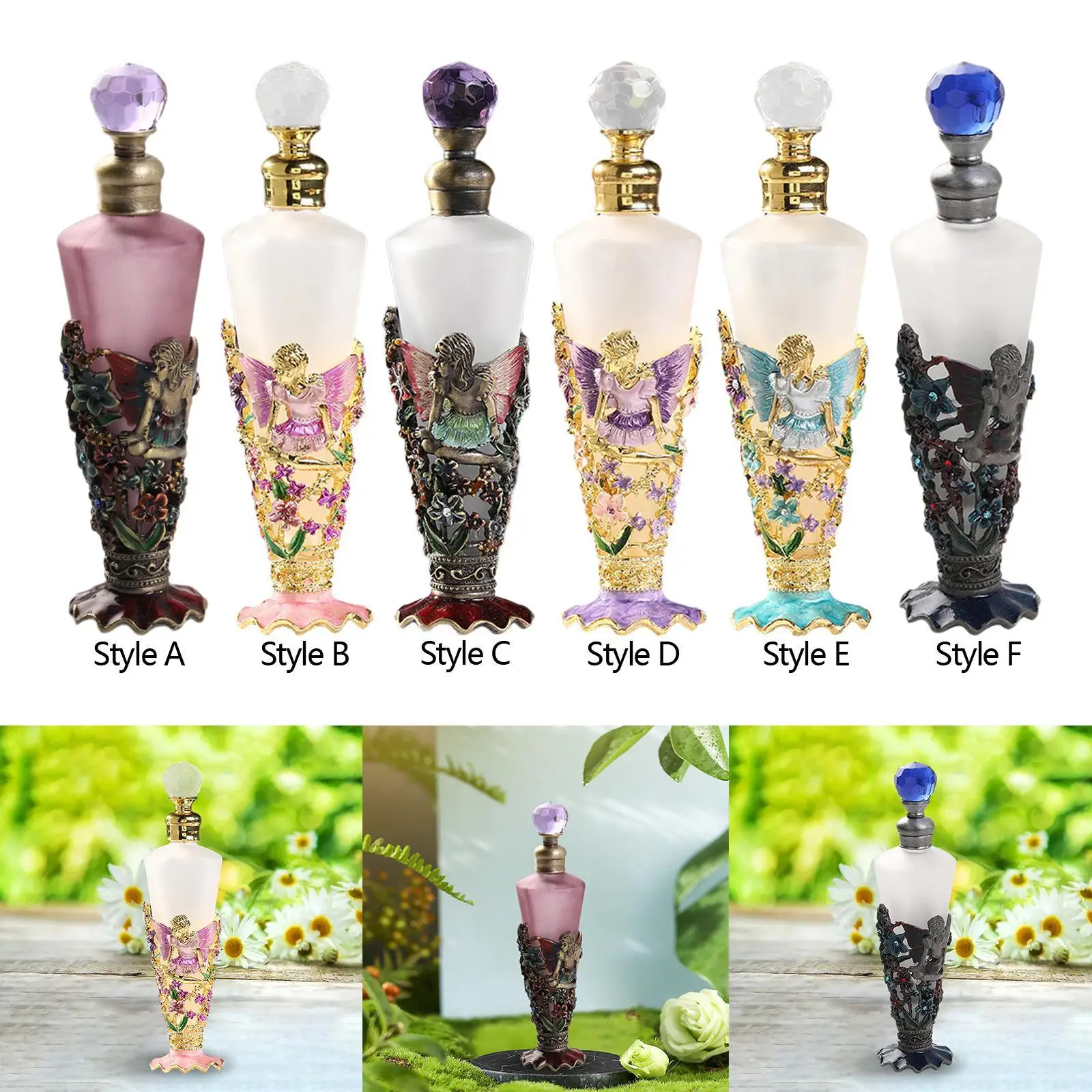 زجاجات عطر زجاجية زجاجة سفر زجاجية فاخرة للنساء والفتيات