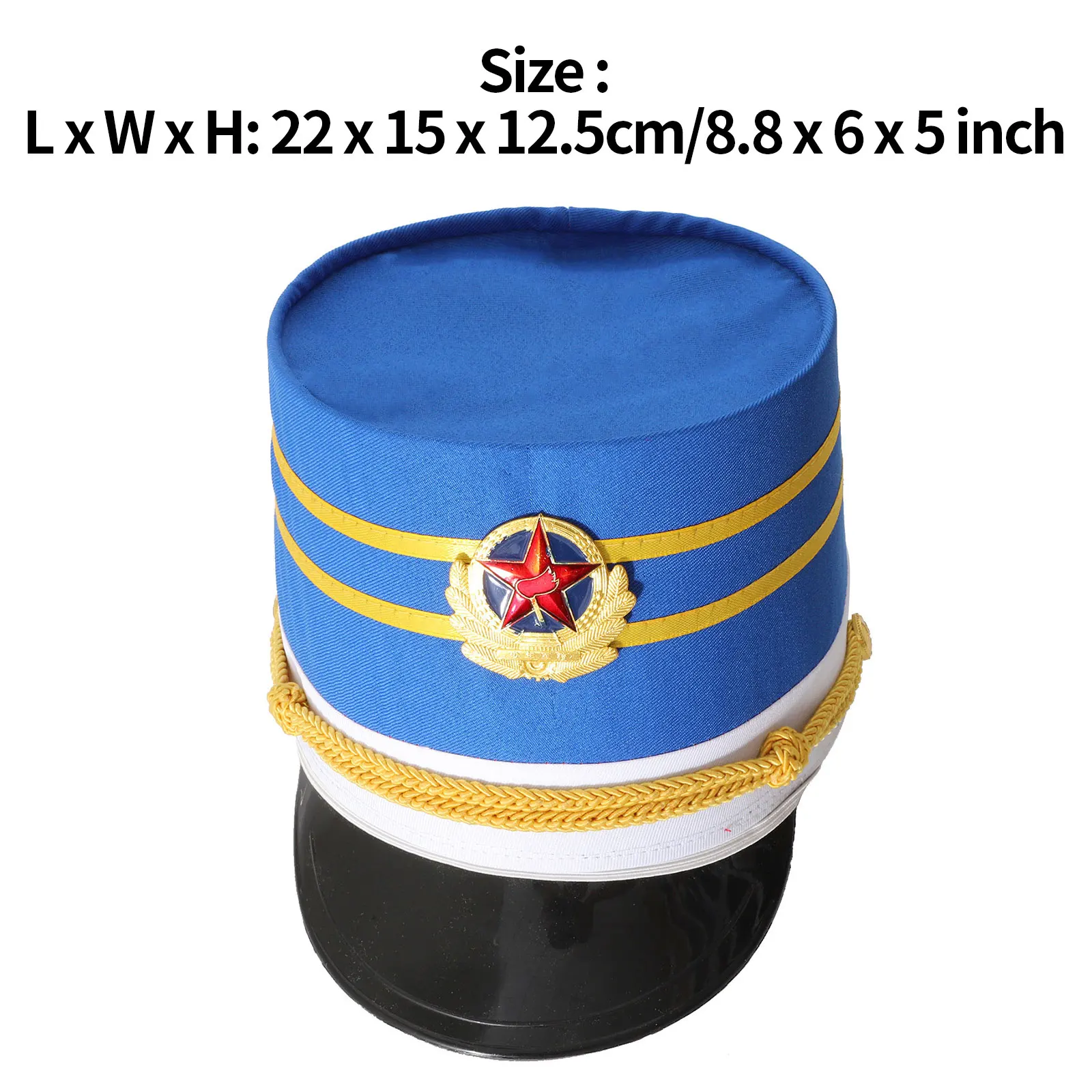 Nutcrackers- Hat Medieval Royal Military Soldier Hat Marching Band Hat Drum Major Hat Circus Hat Kid Adult Halloween Party Hat