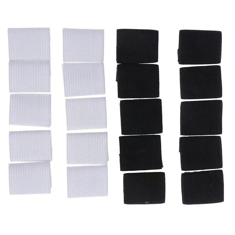 Finger Sleeve Sports Basketball Support Wrap Elastic Protector Brace Guard 10PCS