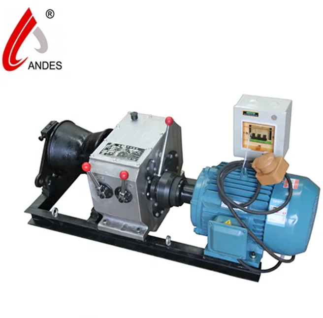 Portable 5 ton Andes high speed electric wire rope winch