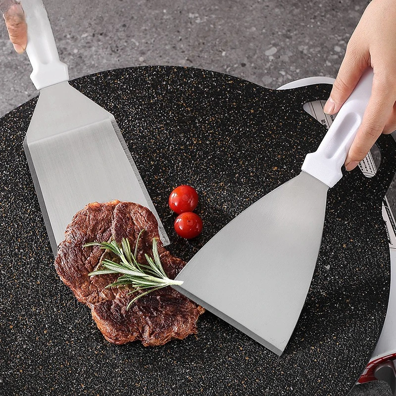 Roestvrijstalen spatel, spatel - Okonomiyaki Spatula recensie en prijs