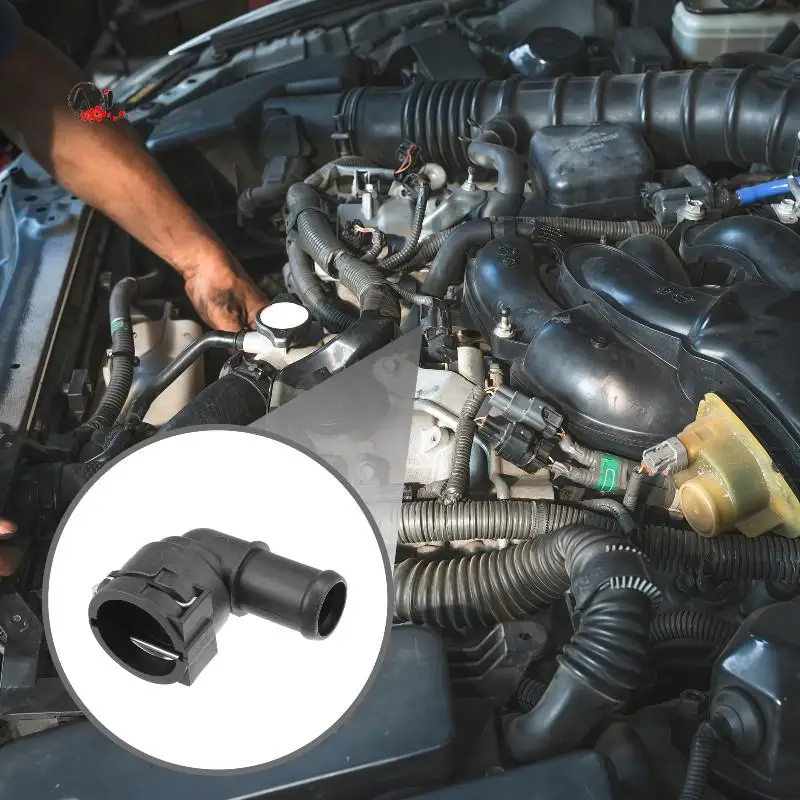 A10E-Upper Radiator Coolant Hose Connector Pipe 1K0122291H Car Interior Heater Hose Connector For Passat 2012-2014