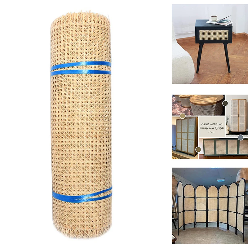 40 45 50cm Width Rattan Roll Octagonal Weave Decorative Repair Furniture Chair Table Cabinet Craft Weave Mesh Rattan Wire Gifts