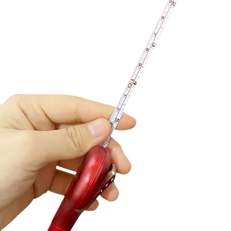 4 Pieces 2 in 1 Tape Measure Pens Multifunctional Ballpoint Pen Ruler Tape Measure Pens Tape Measure in One Writing Pen