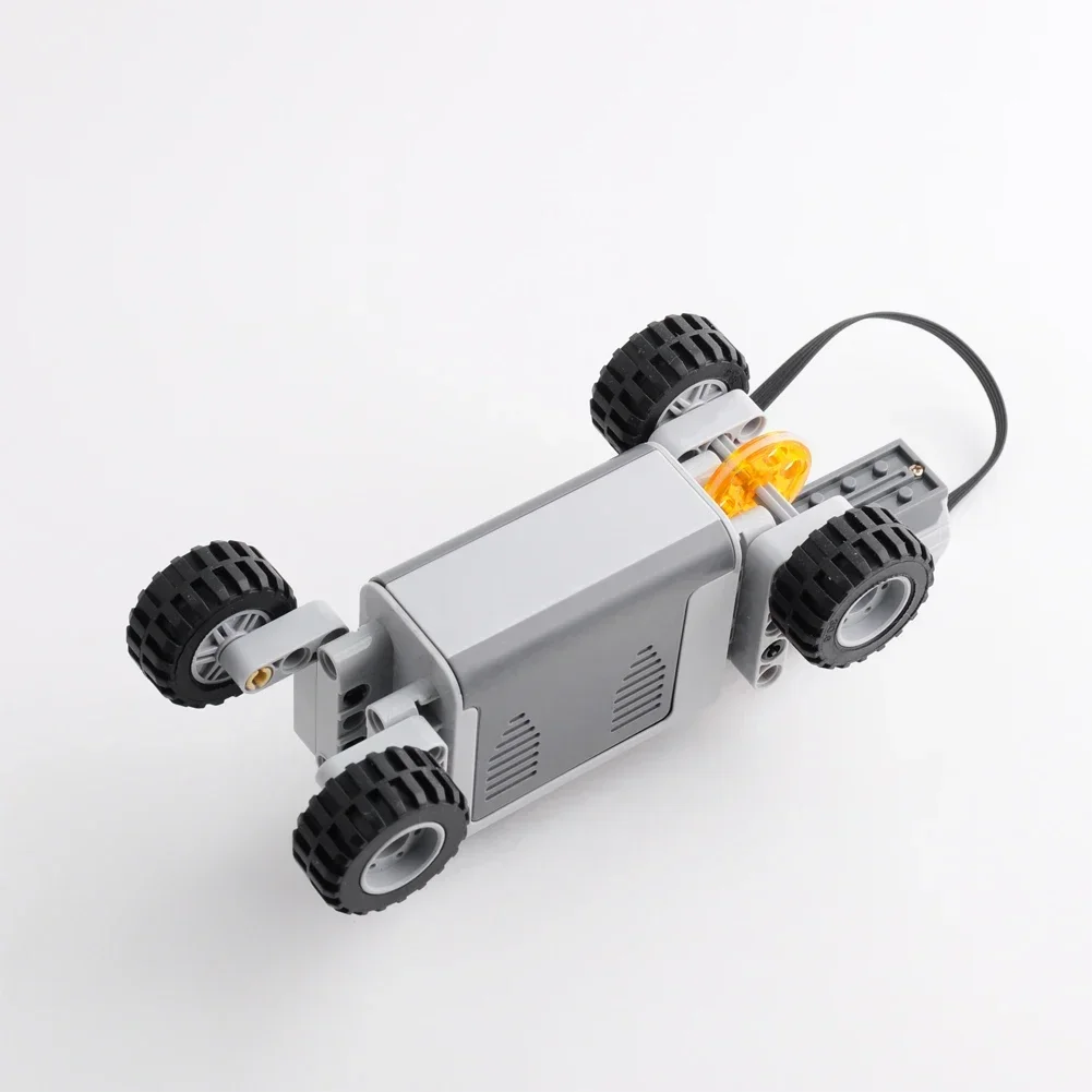 Set tecnico per auto MOC Kit di mattoni Scatola batteria AA Motore M compatibile con i blocchi di costruzione LEGOeds 8883 8881 Giocattolo per auto con funzione di alimentazione