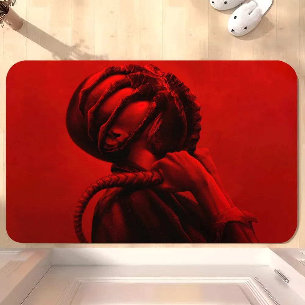 Movie A-Alien Romulus D Floor Mat Bedroom Kitchen Door Bath House Super Absorbent Foot Non-slip Living Room Home