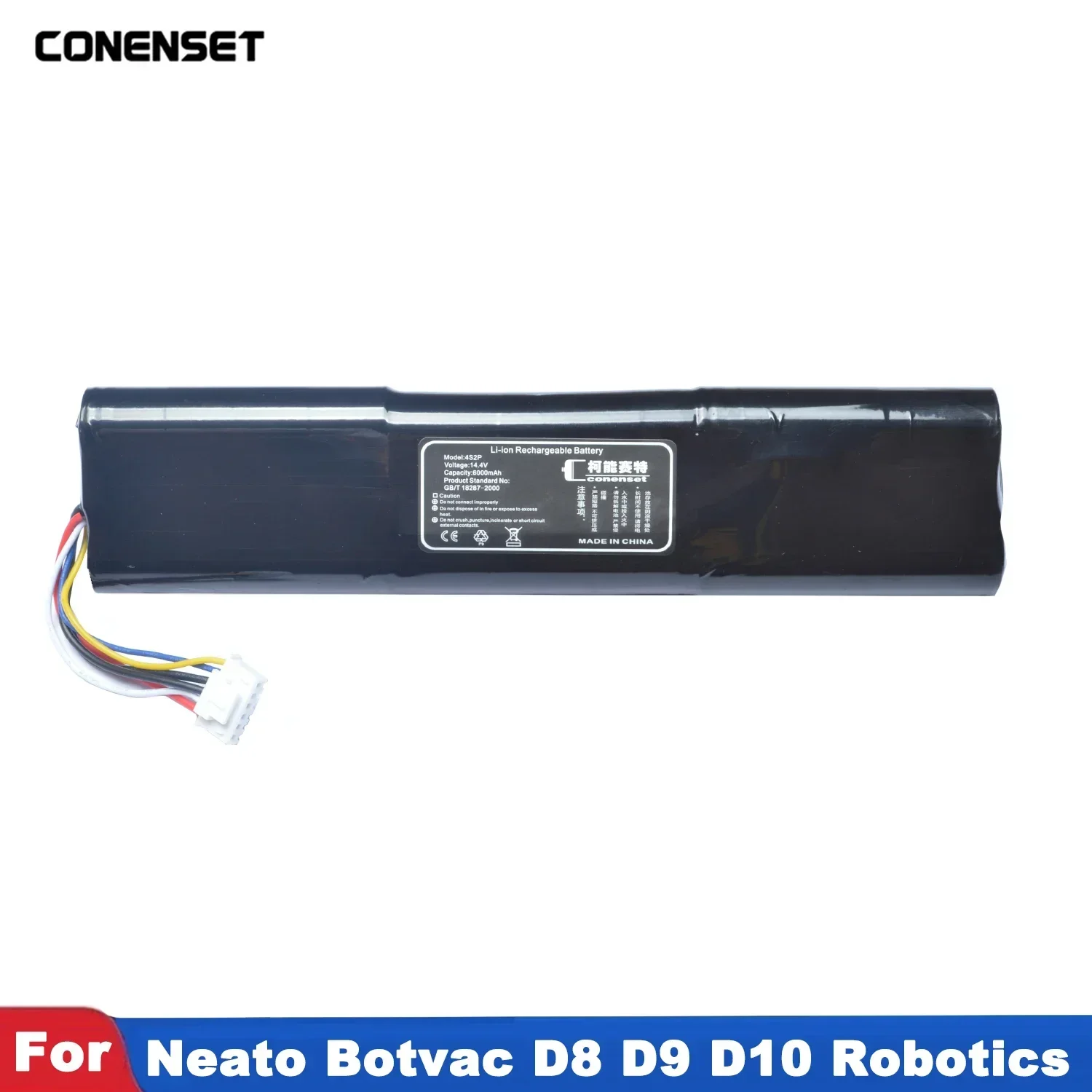 14.4V 6000mAh Replacement Battery For Neato Botvac D8 D9 D10 Robotic Vacuum Cleaner Accessories