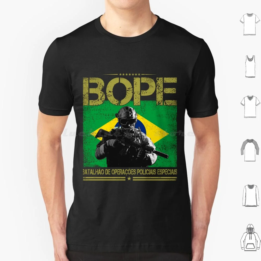 Bope Brazil Police Special Forces T Shirt Men Women Kids 6xl Bope Battalion Of Special Operations Brazil Special Forces Special