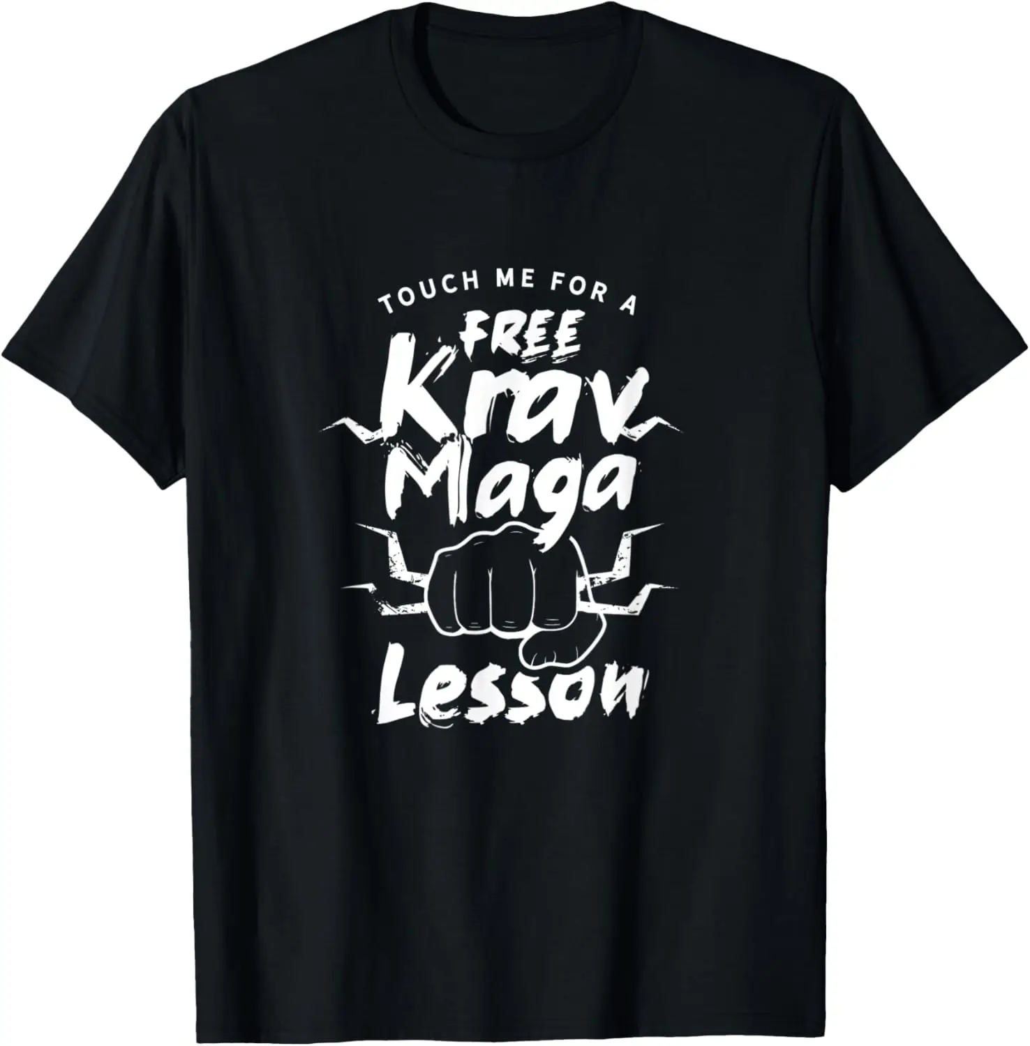 

Touch Me - Футболка с боевыми искусствами Krav Maga, израильский истребитель ММА
