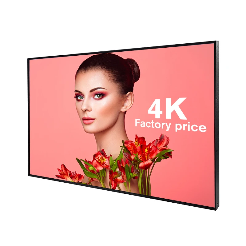 

43 49 2500nits Thin Screen High Brightness Ceiling Digital Signage Lcd Window Facing Monitor Hanging Shop Advertising Display