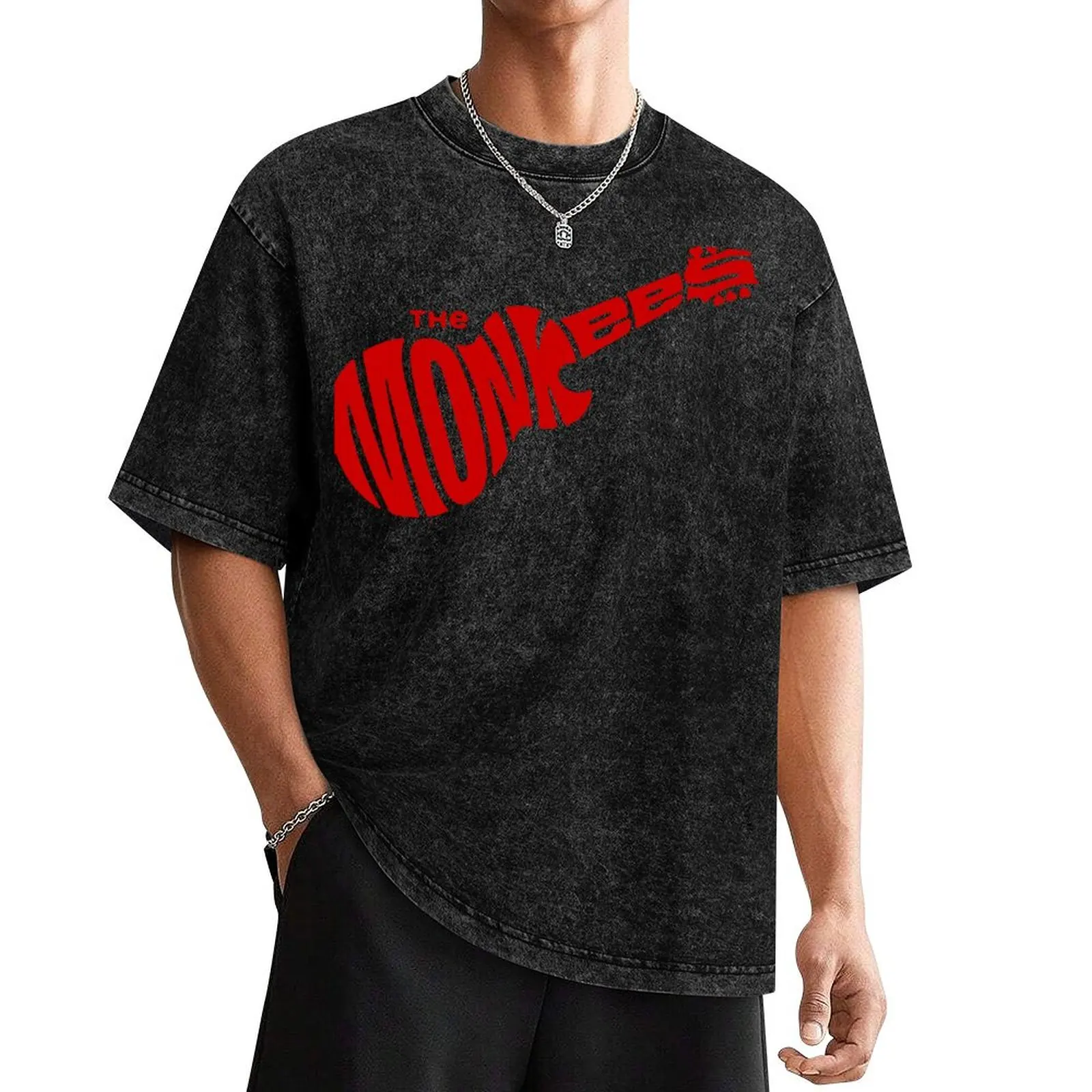 

Red Monkees For Men & Women T-Shirt new edition shirts graphic tee mens big and tall t shirts