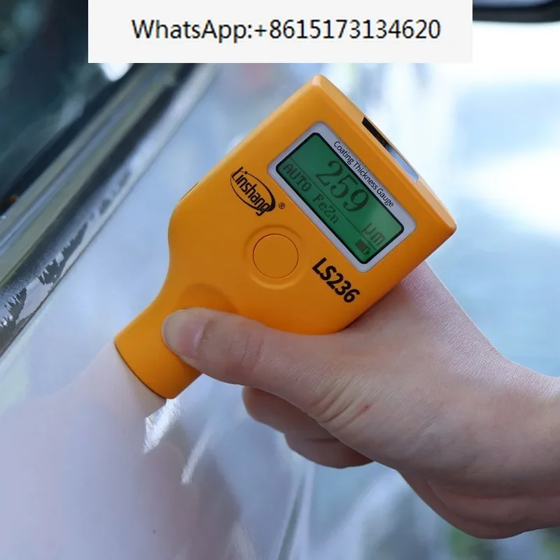 LS236 Coating Thickness Gauge With Bluetooth Feature Paint Low Temperature Resistant for Automotive Car Body