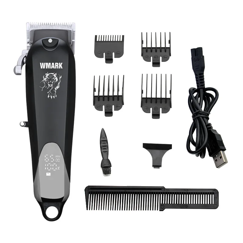 

WMARK NG-103B Hair Trimmer Salon Oil Head Hair Clipper LCD Electric Hair Clipper