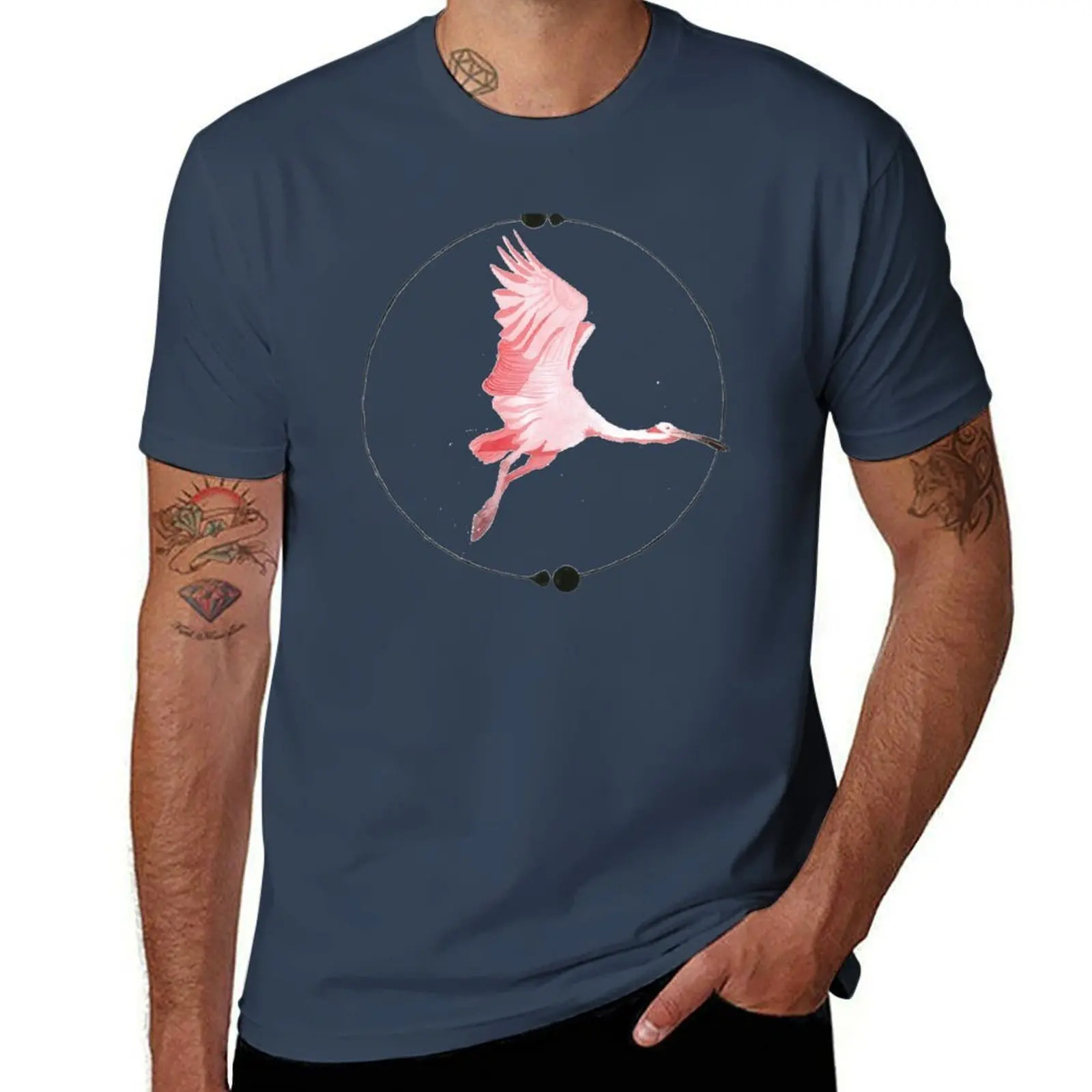 

Roseate Spoonbill T-Shirt Thanksgiving Day Tee Top