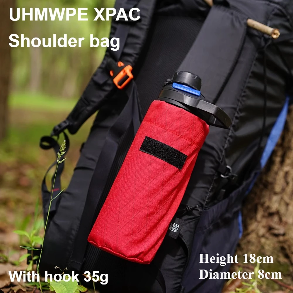 

Сумка на плечо UHMWPE XPAC Dyneema с крючком, рюкзак 35 г, сумка для бутылки с водой, походный рюкзак, внешний держатель для бутылки с водой
