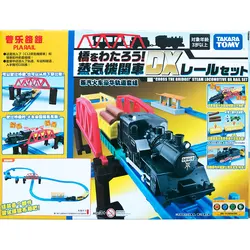 TAKARA TOMY Steam Train Deluxe Track Set Assembly box, children's holiday gifts, suitable gifts for friends, educational toys.