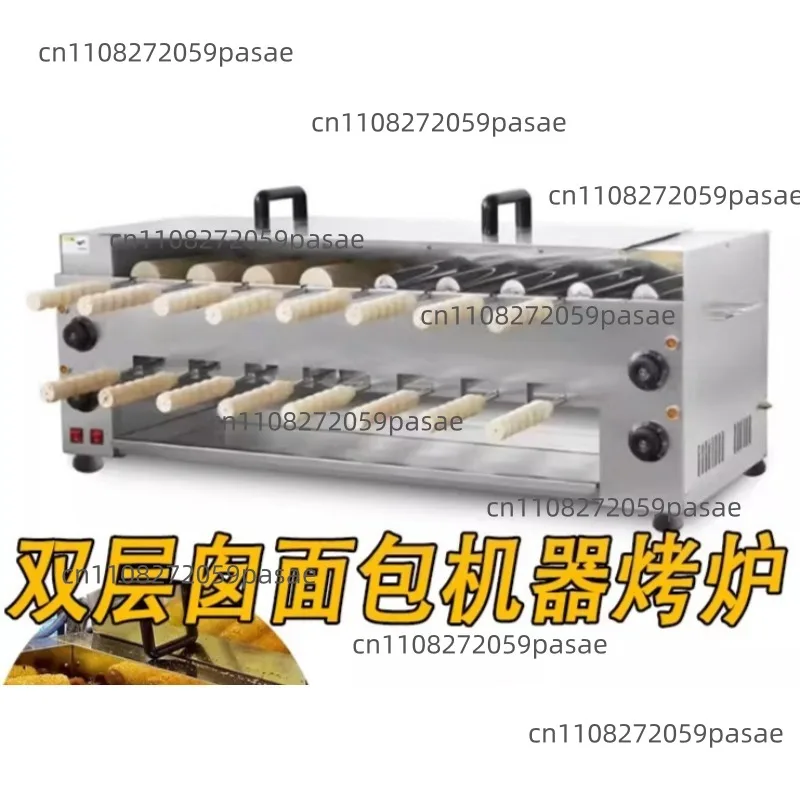 4-8 Roll Electric Chiffon Cake Machine, Chiffon Cake Roll Oven, Waffle Maker, Bread Roll Baking Machine