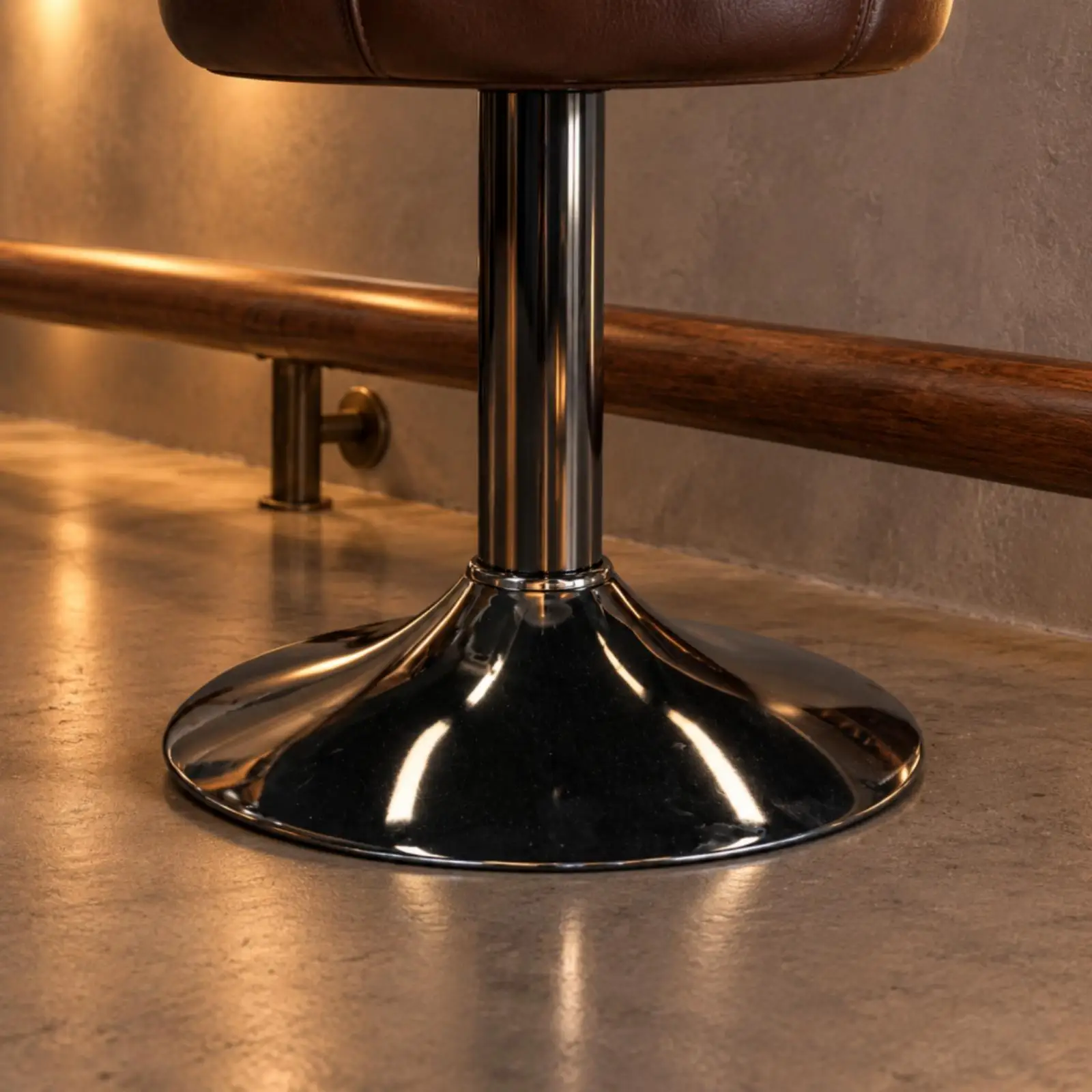 Bar Stool Base with Central Mounting Stable Instrument-Shaped Bar Stool Base Dish Replacement