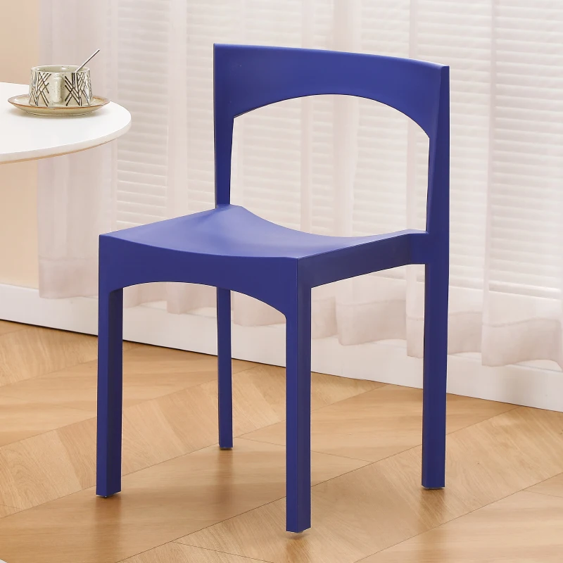 #Nordic Plastic Chair Living Room Modern Designer Ergonomic Individual Outdoor Relax Chairs Comfortable Mobilya Home Furniture
