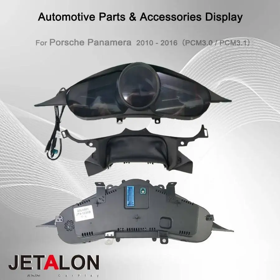 Tela do painel virtual cockpit speedmeter novo carro lcd cluster digital para porsche panamera 2010-2016 unidade de painel de instrumentos