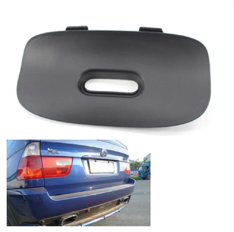 

Rear Bumper Tow Bar Cover Trim Flap Trailer Hitch Fit for BMW X5 E53 2000 2001 2002 2003 2004 2005 2006 51128402327