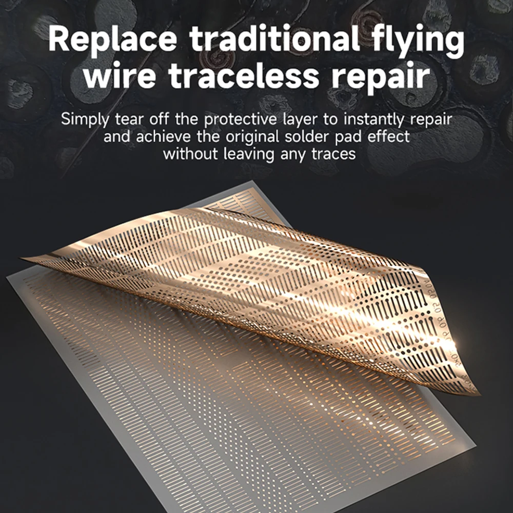 

XZZ Repair Solder Joint Spot Welding Patches for Phone Motherboard IC Pad Repair CPU WIFI Hard Drive Drop Point Replacement Kit