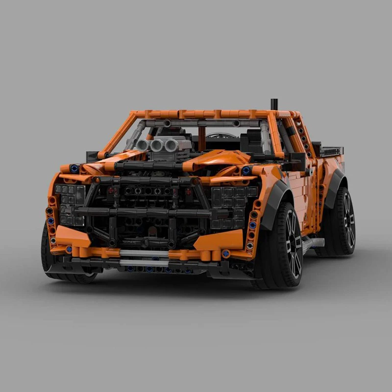 

MOC F150 Raptor Speed Champion Классическая модель автомобиля Гоночная детская игрушка в подарок Технология Строительные блоки