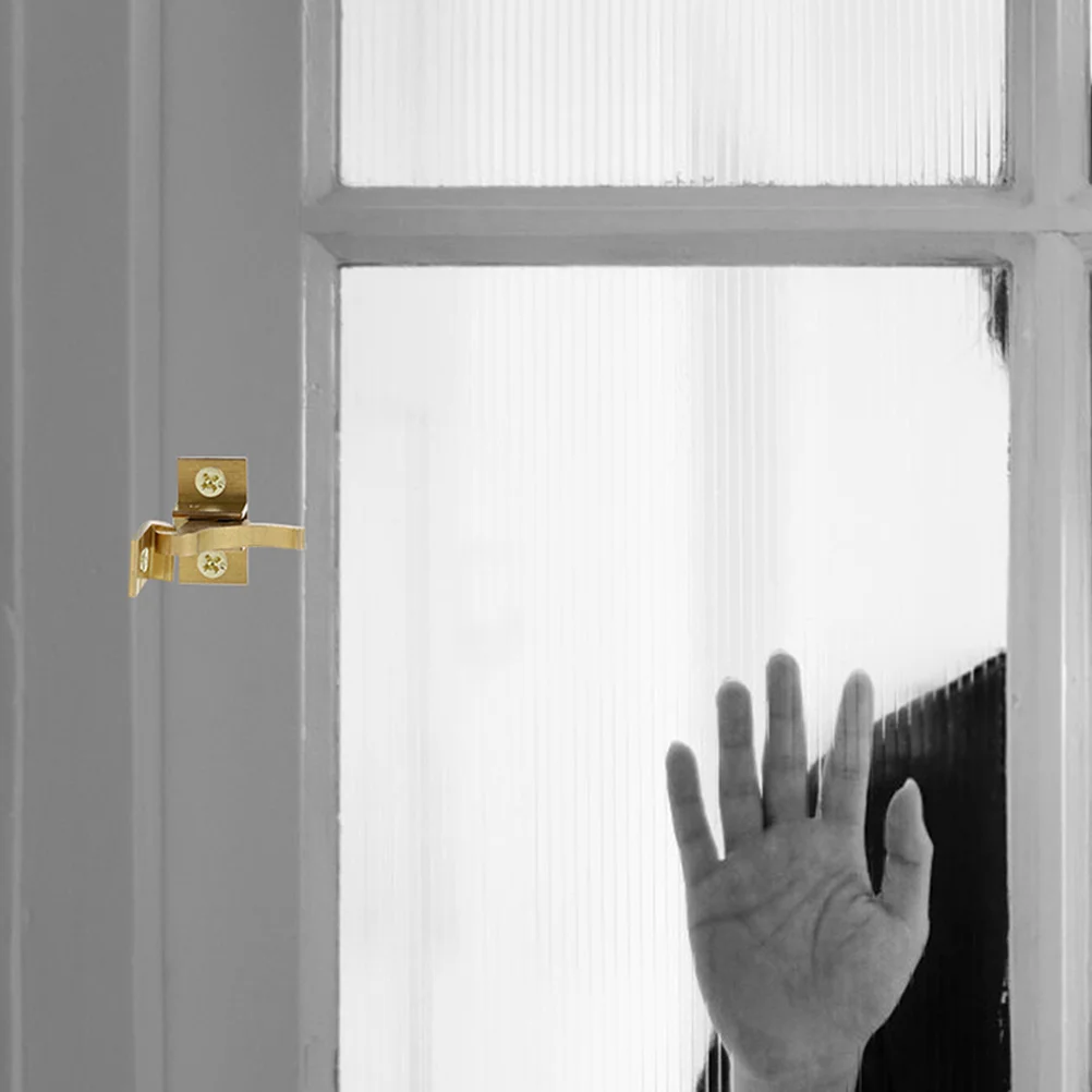 3 قطعة أقفال مزلاج الكوع النحاسية الثقيلة باب الخزانة الصيد لنافذة الأبواب استبدال قوي الصدأ إكسسوارات الأجزاء الداخلية للكمبيوتر