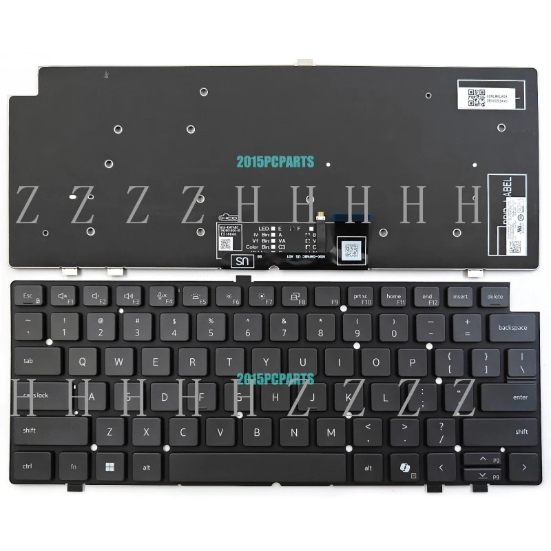 

Новая клавиатура с подсветкой (US) для Dell Latitude 7640, 7650, 7430, 7440, 7450, 7455, 7340 2-в-1