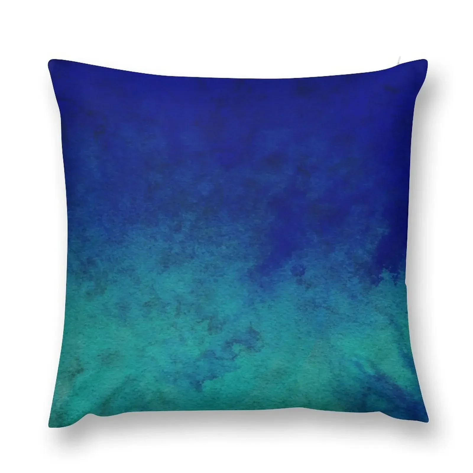 

Cobalt Blue and Turquoise Dreams Throw Pillow Cushion Child Pillow Decor Throw Pillow