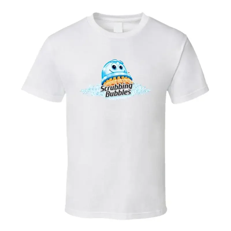 Scrubbing Bubbles Soap Cleaning Product Mascot T Shirt
